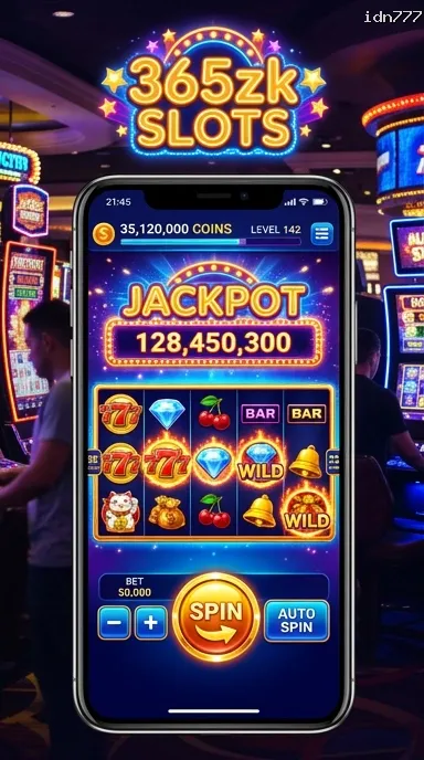 Cuplikan layar menu unduhan idn777 untuk perangkat Android